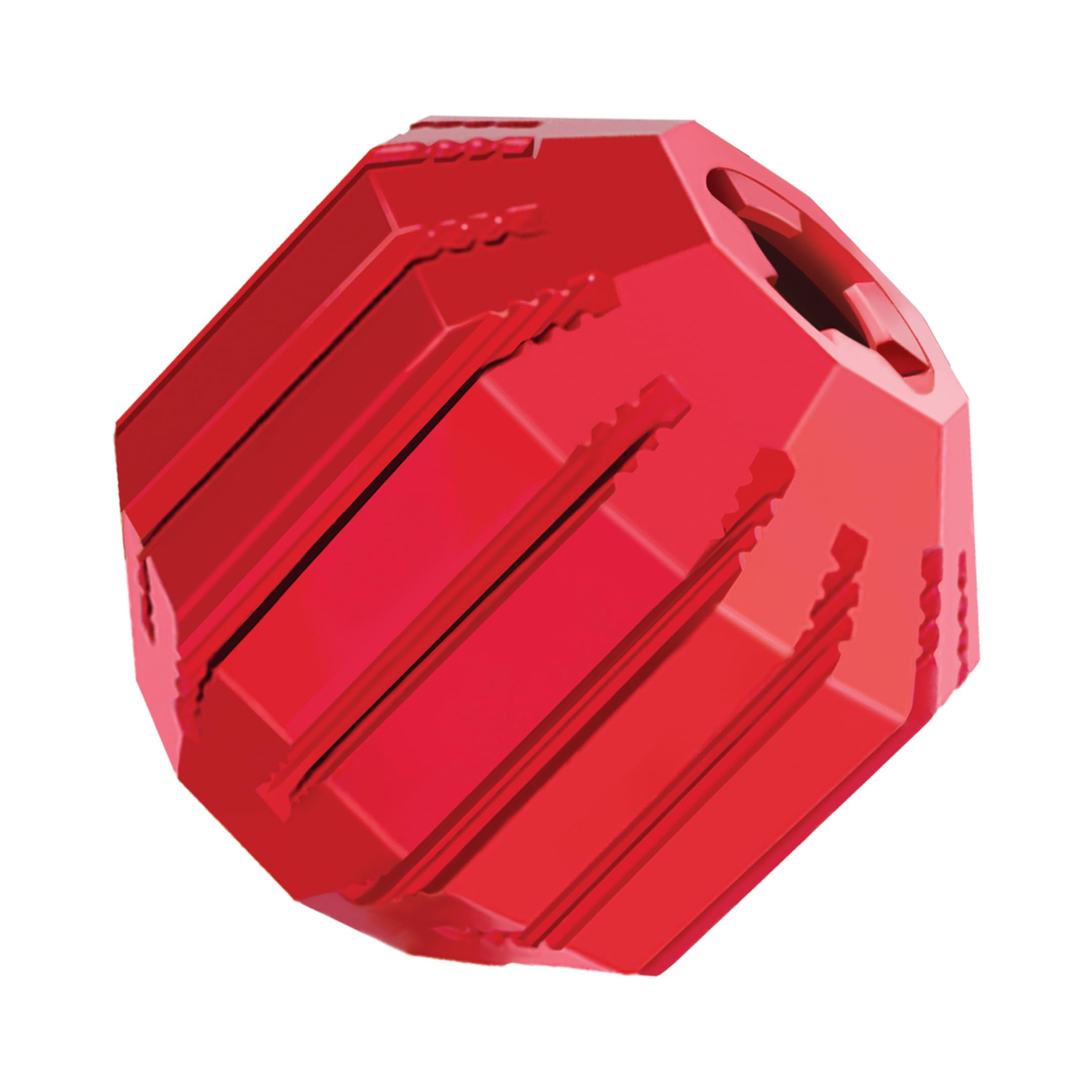 KONG Stuff-A-Ball - Durable Chew Rubber Toy for Dogs - For Dental Health & Teeth Cleaning - Stuffable Toy for Treats & Snacks - For Small Dogs