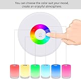 DIWUJI LED Night Light Smart Bedside Lamp Dimmable USB Rechargeable RGB view 3