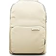 BREVITE The Backpack- Casual daypack backpacks for every function. Compact but spacious 18L aesthetic traveling backpack with laptop compartment. (Tan)