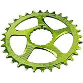 Race Face Narrow Wide Cinch Direct Mount Chainring Green, 28T | bike-chainrings-and-accessories