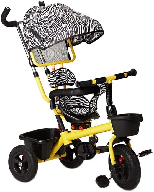 yellow toddler bike