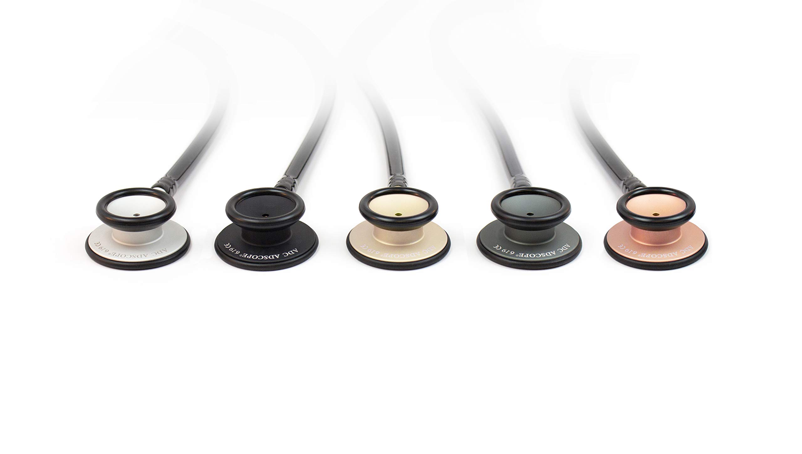 ADC Adscope Lite 619 Ultra Lightweight Clinician Stethoscope with Tunable AFD Technology, Lavender