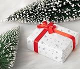 Toopedy White Silver Star Tissue Paper 50 Sheets 50x70cm Gift Wrapping view 7