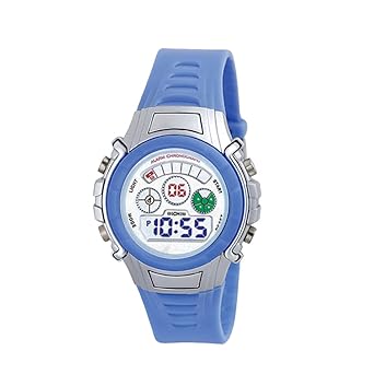 Vizion Digital LCD Multicolor Dial Watch for Kids-VZN-B6158-7