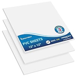 Mega Format Expanded PVC Plastic Sheets - 12" X