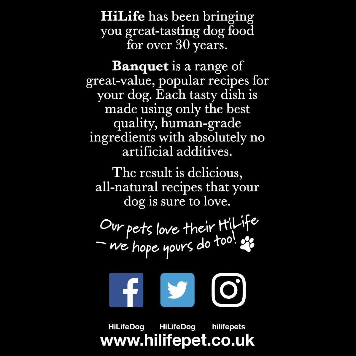 HiLife Banquet Dog Food Flaked Chicken with Rice and Tuna, 15 x 100 g Pouches, Clear, 100 g (Pack of 15) - Image 5