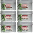 Coleman Scented Outdoor Citronella Candle with Wooden Crackle Wick, Pine Scent, 6 oz (Pack of 6)