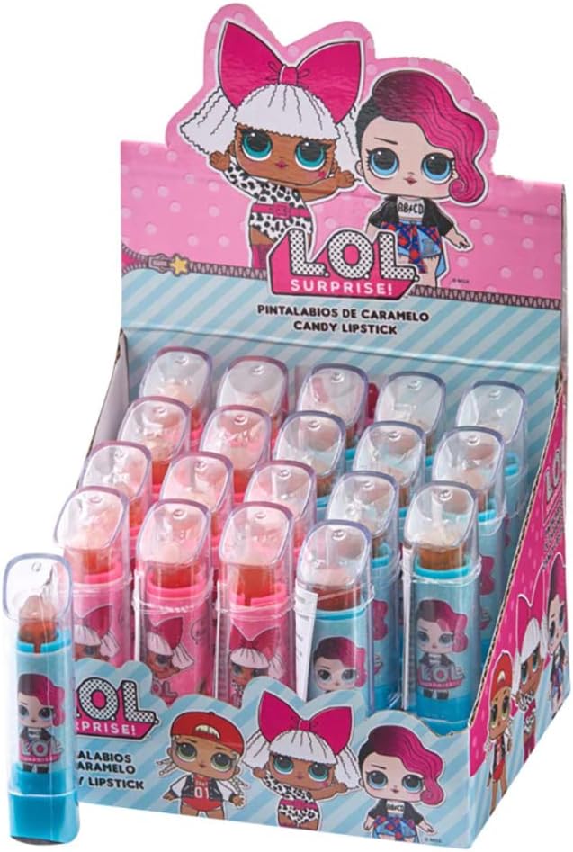 Cherish Her LOL Party Supplies - 6 x LIPSTICK LOLLYS - Party Bag Fillers Sweets Favours