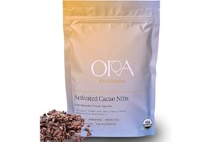 ORA PURE CEREMONIAL CACAO ORA Cacao Nibs, 16oz - Organic, Ethical, Regenerative, Heavy Metals Tested, Unsweetened