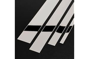 32.8ft Metalized Molding & Wall Trim Self-Adhesive Mirror-Like Finished Wall Edging Strip, Flexible Ultra Thin Decorative Tri