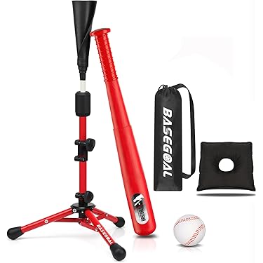 Tee De Baseball / Softball Portable – Support Batteur Hauteur Réglable – BOSITEE