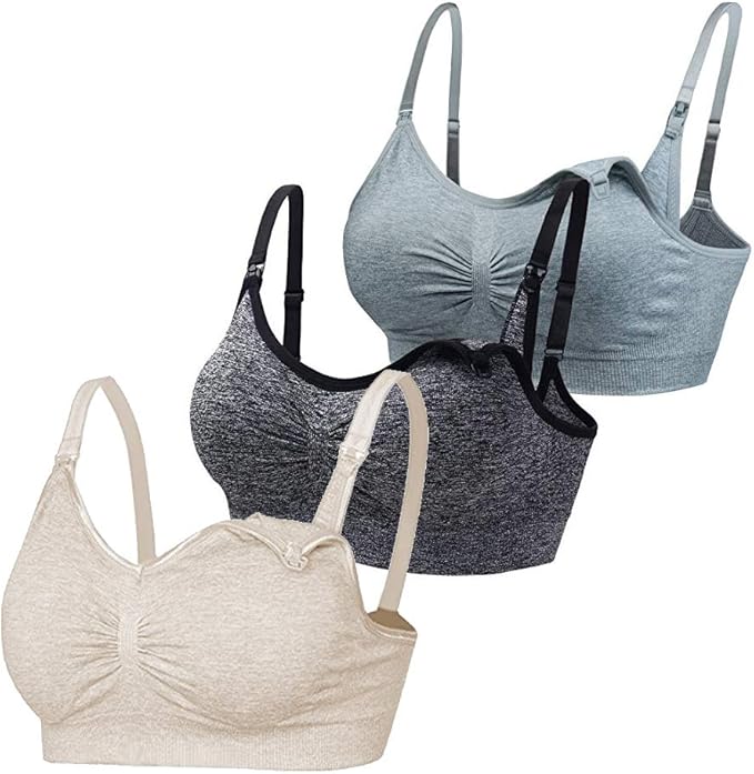 Vellette Zwangerschapsbeha Voor Dames Naadloze Borstvoedingsbeha Met Extra Beha Verlengingen Borstvoeding En Slaap Zonder Beugel Amazon Nl