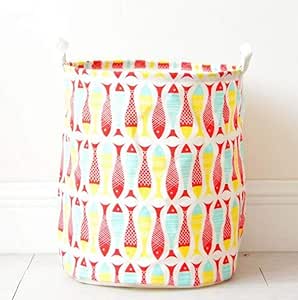 AIDEBIANLI Cesto De Ropa De Dibujos Animados Pliegue Impermeable Cestas