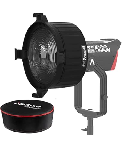 Amazon.com : Aputure F10 Barndoors for Aputure LS 600d Fresnel 
