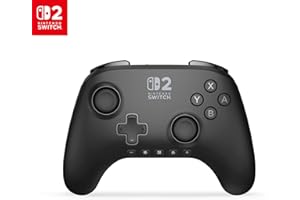 PowerA Advantage Wireless Controller for Nintendo Switch 2 - Black, Officially Licensed, Hall Effects, Mappable Buttons, Pro Controller, C Button, Motion Controls