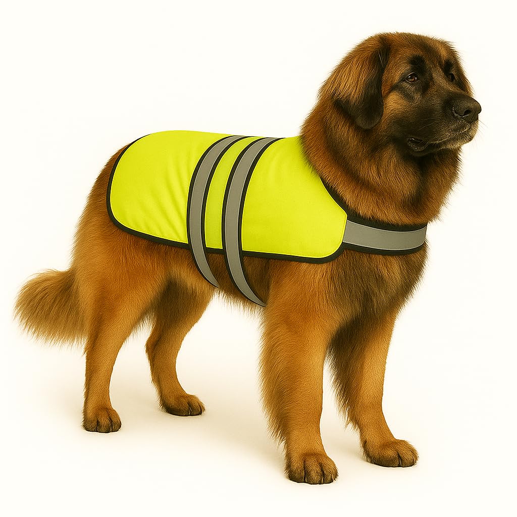 Flamingo WINTER COAT EISBÄR FLUO YELLOW 85CM