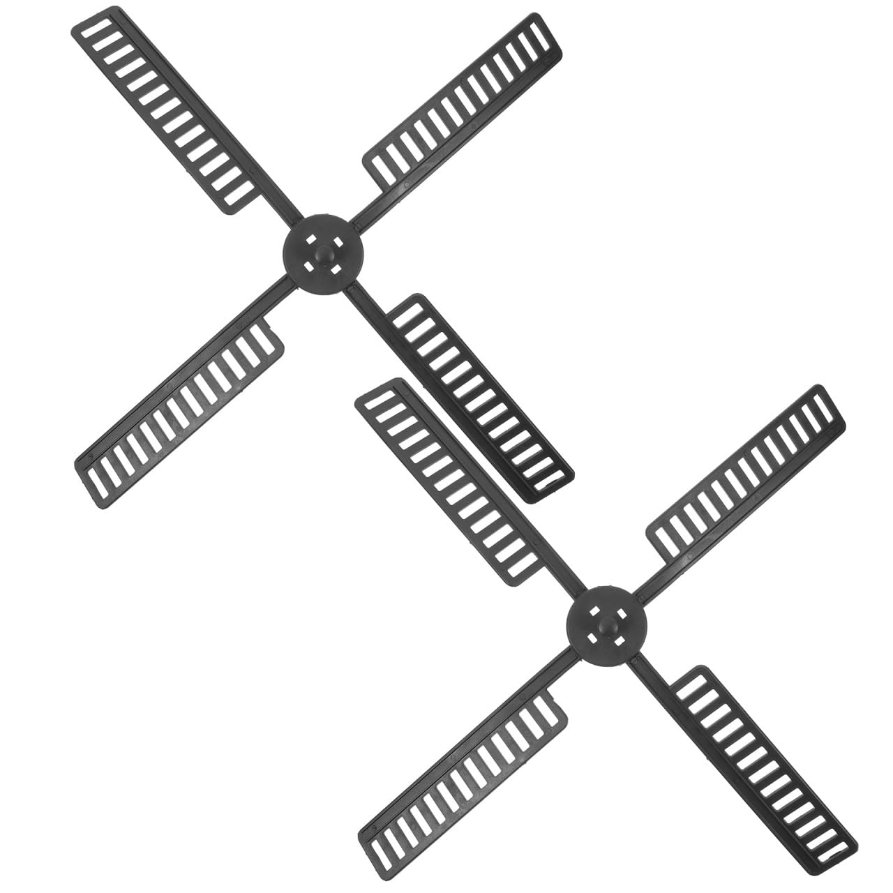 2pcs Plastic Windwill Leaf, Replacement Windmill Accessory Garden Windmill Part