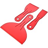 3 Pcs Putty Knife,Flexible Plastic Paint Scraper Tool for Spackling | Spreader, Spackle, Putty Knife Scraper, Tamale Spreader Tool 3-Pack: 1-1/2", 3", 6" , 3 Pcs Putty Knife
