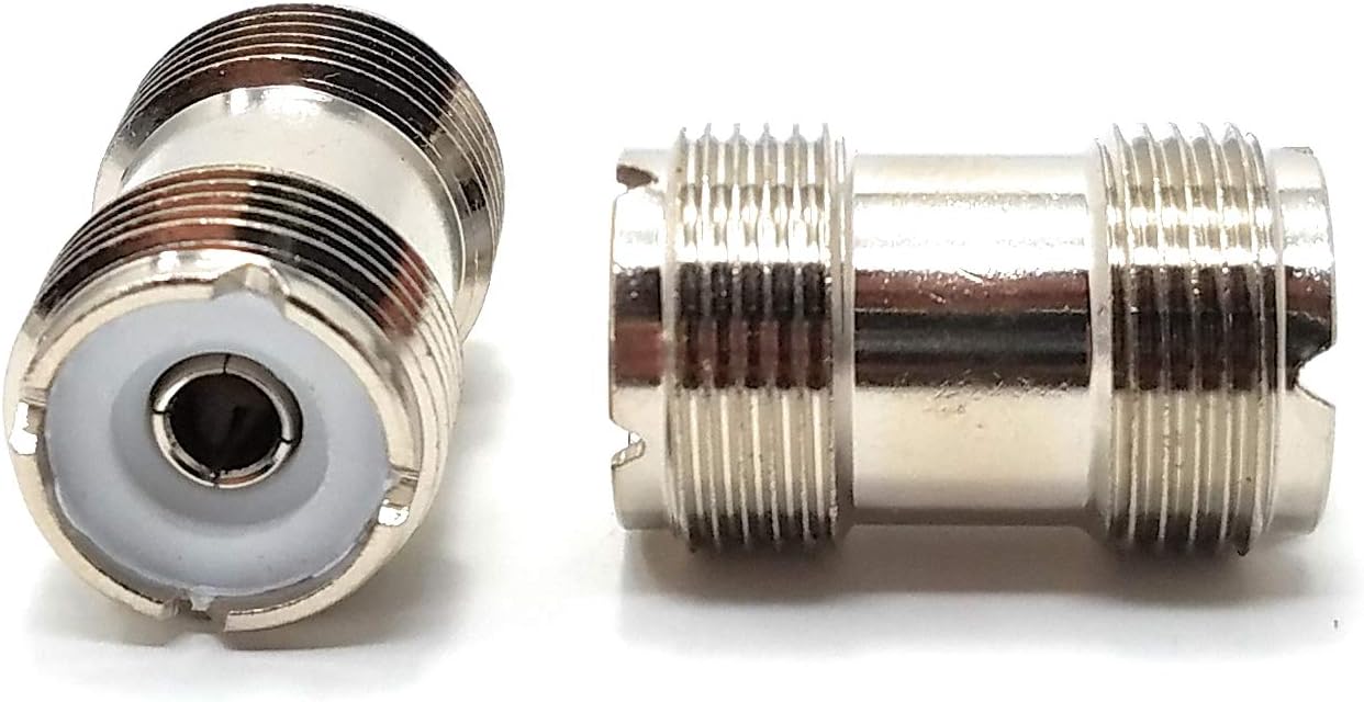 Maincore UHF PL-259 Female to Female Coaxial Adapter, PL259 Socket Coupler Connector Joiner for Antenna Radio, CB, Ham - Image 4