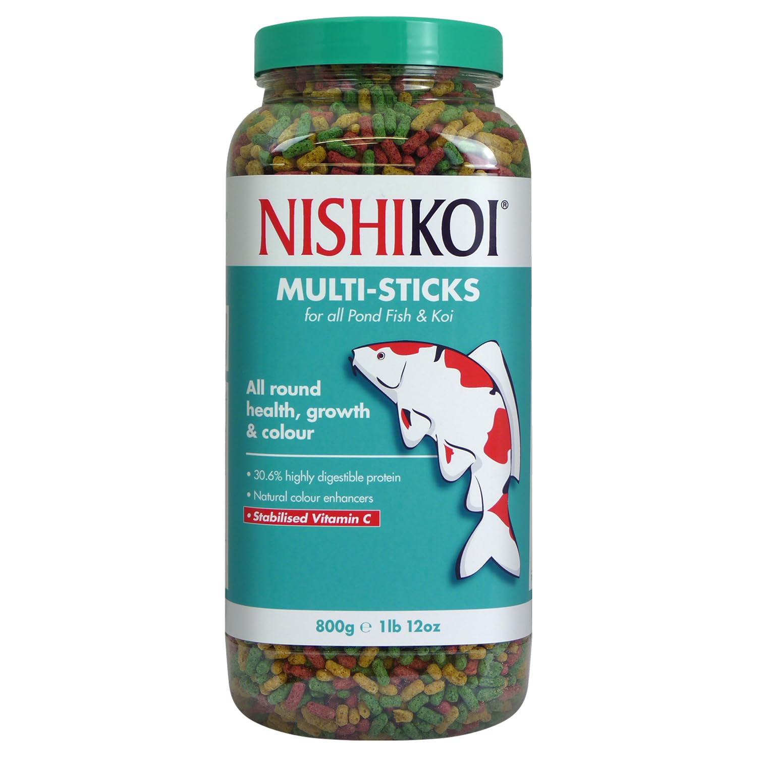 Nishikoi Multi-Sticks Complete Food for Koi and Pond Fish - 800g