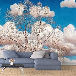 Wall Murals for Bedroom Leaf Large Removable Wallpaper Peel and Stick Wall Stickers - 66x96 inches