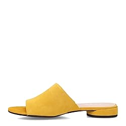 ECCO Women's Flat Sandal II Slide, merigold Goat