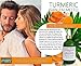 STEP 1: Turmeric - Saw Palmetto Natural Hair Growth Treatment For Hair Loss and Hair Thinning Prevention - Lab Formulated Alopecia and DHT Blocking