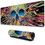 LIEBIRD® Extended XXXL Skull Gaming Mouse Pad