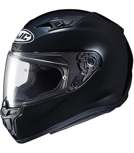 Amazon.com: HJC C10 Solid Full Face Motorcycle Helmet (Semi