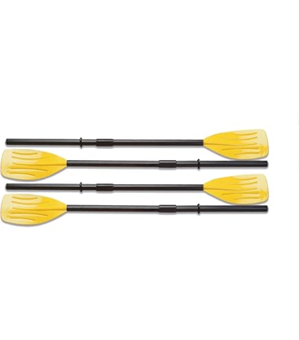 Kit De 3 Pales De Rechange Pour Pagaie De Kayak Gonflable – 40x18cm – Noir – Plastique