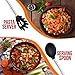 GFK Kitchen Utensils - Set of 8 Cooking Utensils - Made of Silicone and Stainless Steel - Used For Serving Food, Cooking, and Baking - Amazing Nonstick and Non-scratch Heads