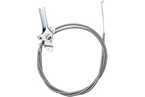 ZLIANGQ Throttle Choke Cable GW-9015 Fit Troy Bilt Horse Tiller GW-9015 GW-9240 6HP Tecumseh Engines