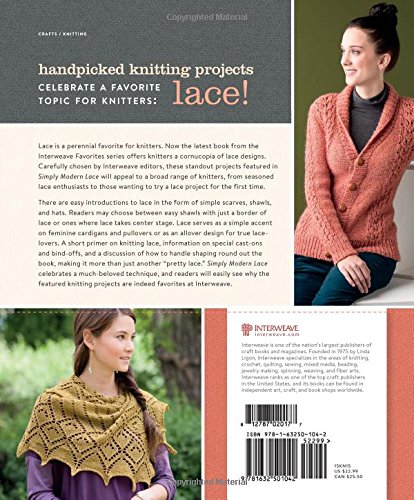 Simply Modern Lace: 20 Knit Projects (Interweave Favorites)