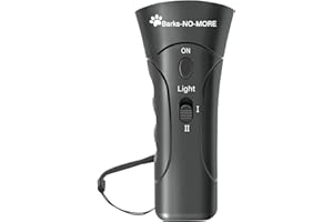 Fertoe Barks No More Dog Training Device, Corrects Dog‘s Bad Behavior: Barking, Biting Furniture, Also Used to Deter Road Wild Dog Attacks