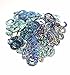 Bridal Shower Party Game Set - Bingo - Engagement Diamond Ring Shaped Bingo Chips that Doubles as Wedding Table Confetti - Bingo Cards for 24 Guests