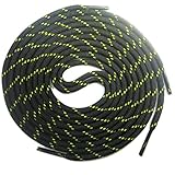 YFINE 2 Pair Length:47.24 inches(120CM)Mixed Color Round Shoelaces Fits Sneakers Boots All Shoes