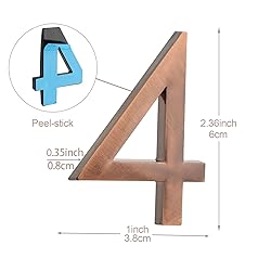 Self Adhesive Mailbox Numbers,Door Address Number