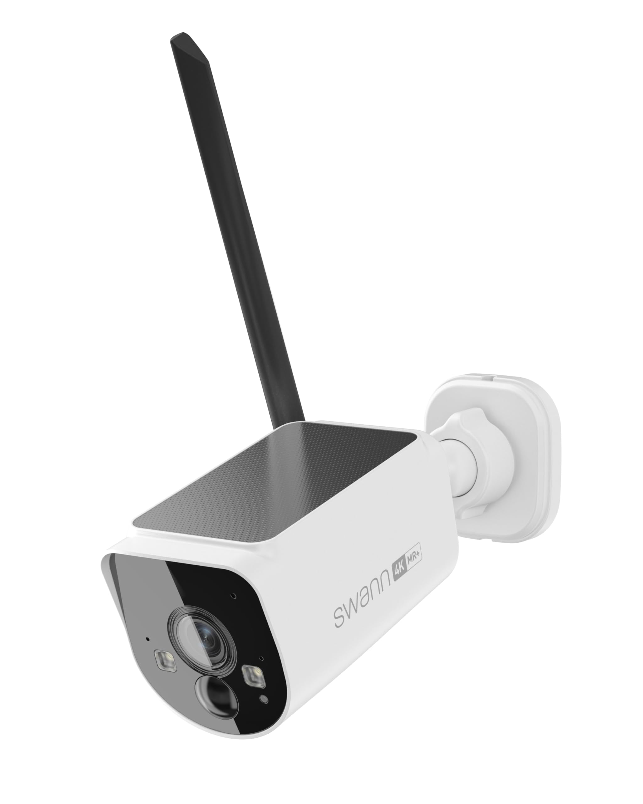 Swann MaxRanger4K Wi-Fi NVR Security Add-on Camera, With Forever Charged Solar Panels, Longest Range Wireless Outdoor Cameras, Person Vehicle Detection, Color Night Vision, Wire Free, No Monthly Fee