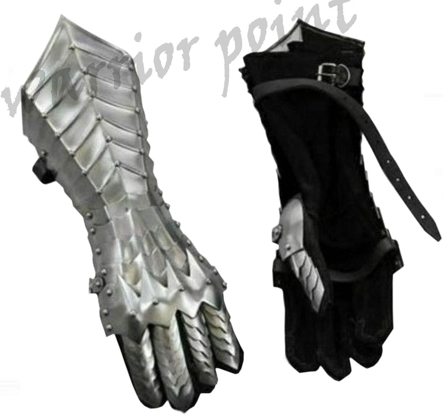 Guantes de guanteletes medievales Nazgul Fantasy SCA Armor Guantes de