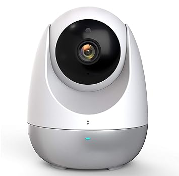 360 Dome PTZ Camera,1080p HD Pan/Tilt/Zoom Wireless Indoor Smart Home Camera IP Security Surveillance System with Night Vision, 2-Way Audio, Motion Alerts, Auto Patrol and Tracking