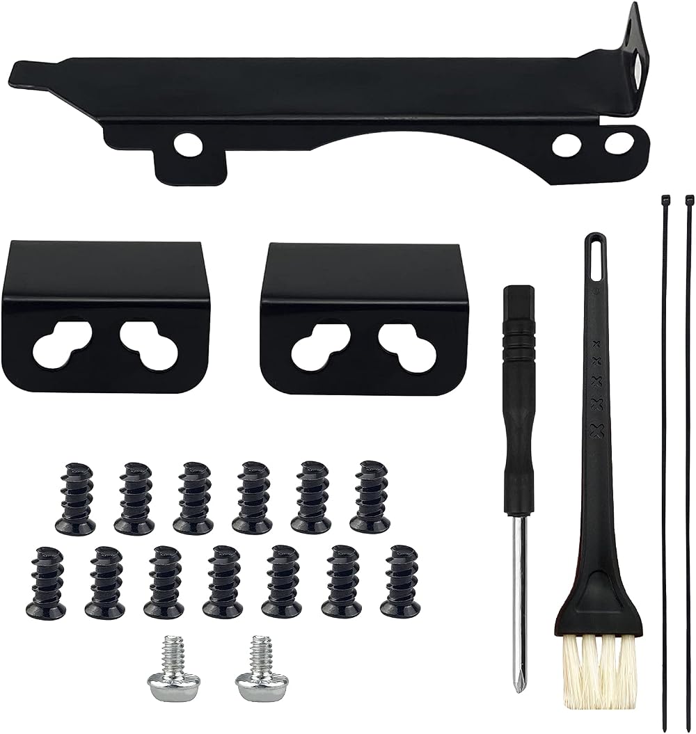 CiShow 22Pcs Fan Mount Rack 8cm 9cm PCI Slot Bracket Computer Radiator Stand