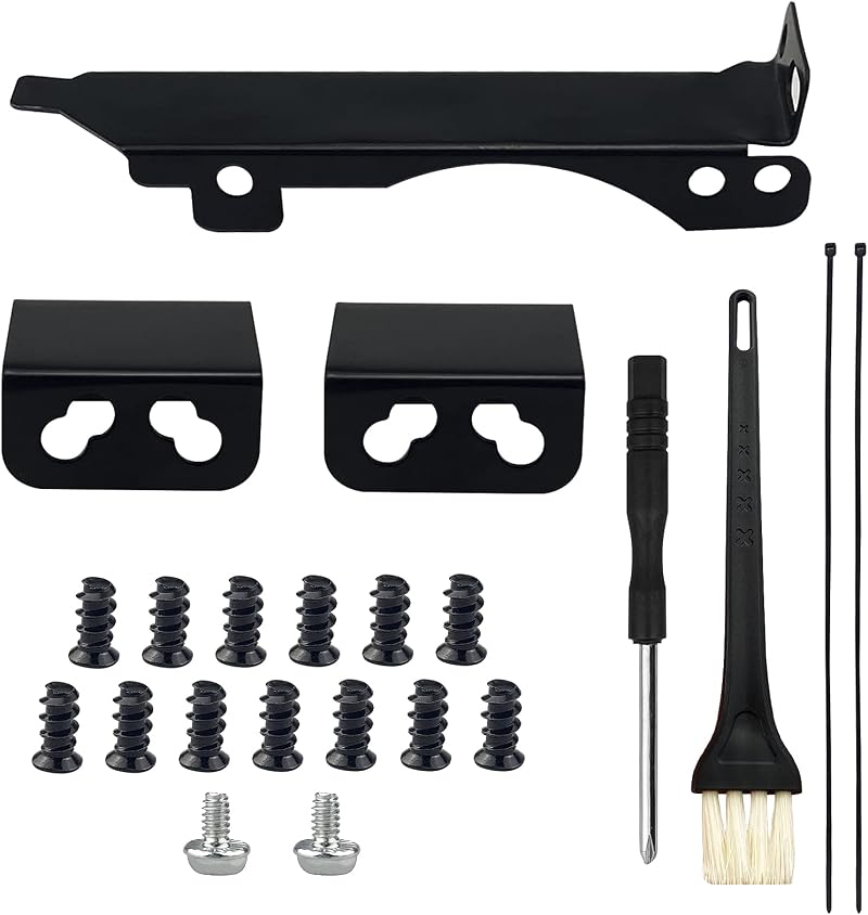 CiShow 22Pcs Fan Mount Rack 8cm 9cm PCI Slot Bracket Computer Radiator Stand
