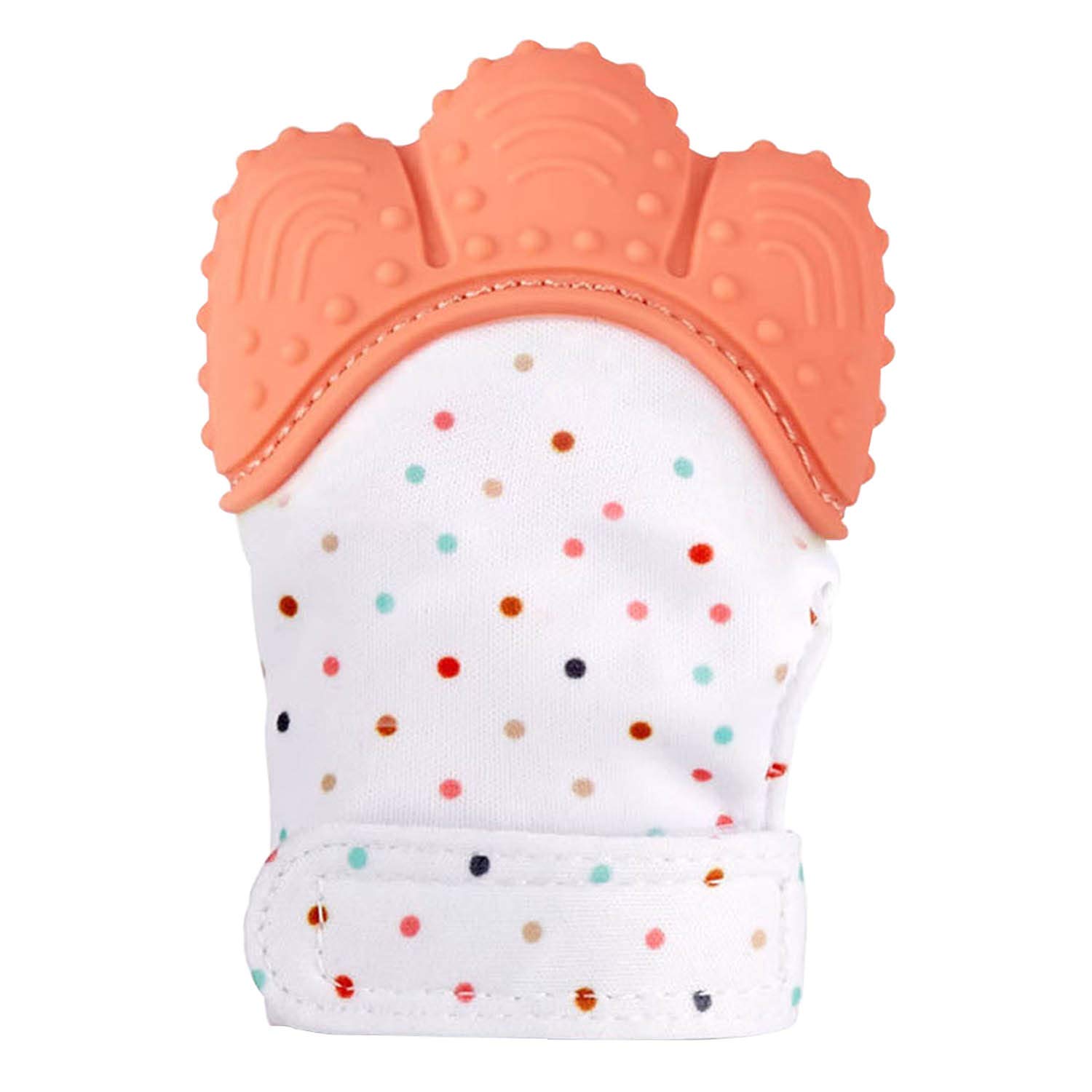 Teether Mitten Silicone Teething Gloves SelfSoothing
