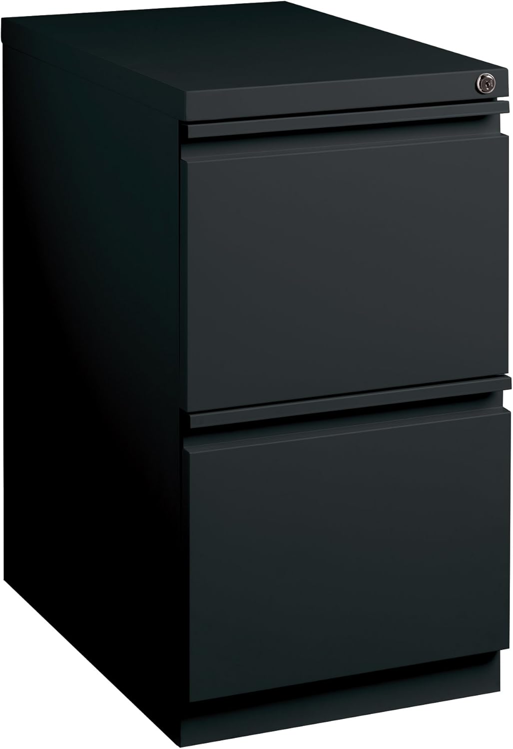 Hirsh Industries 20" Deep File/File Mobile Pedestal, Black, 18578: Home & Kitchen