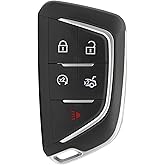 XYSKJFOB Key fob Replacement fits for Cadillac CT4 CT5 XT4 Smart Car Keyless Entry Remote Control YG0G20TB1 433MHz 13538860