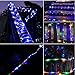 GREEMPIRE String Lights Outdoor, 120 Led 46ft Waterproof Fairy Lights Dimmable/Timmer Battery Powered Decorative Lights with Remote for Garden Patio (Multi-Color)