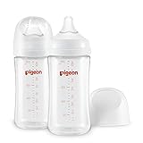 Pigeon Glass Nursing Bottle Wide