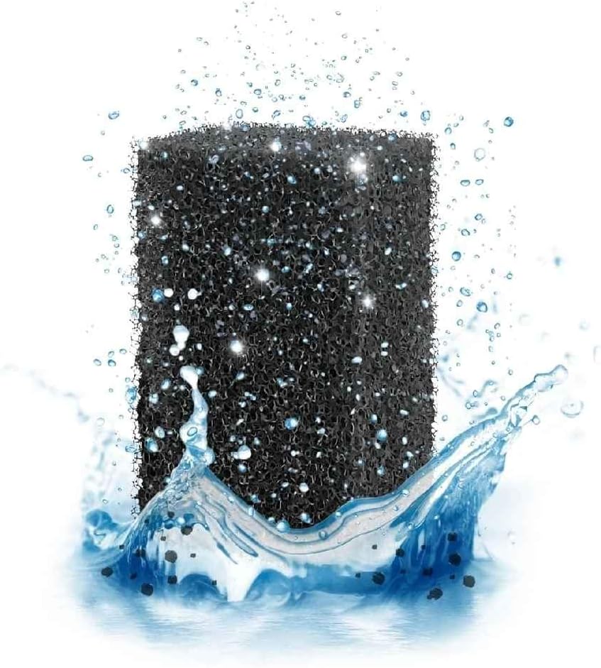 Ciano AQUARIUM FILTER MEDIA - FOAM M/CF80 X 1, Black, 1 Unité (Lot de 1) - Image 4