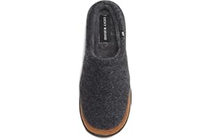 Lucky Brand Boy's Fleece Clog Micro Suede Tab Slippers – Comfortable and Cozy Footwear for Boys