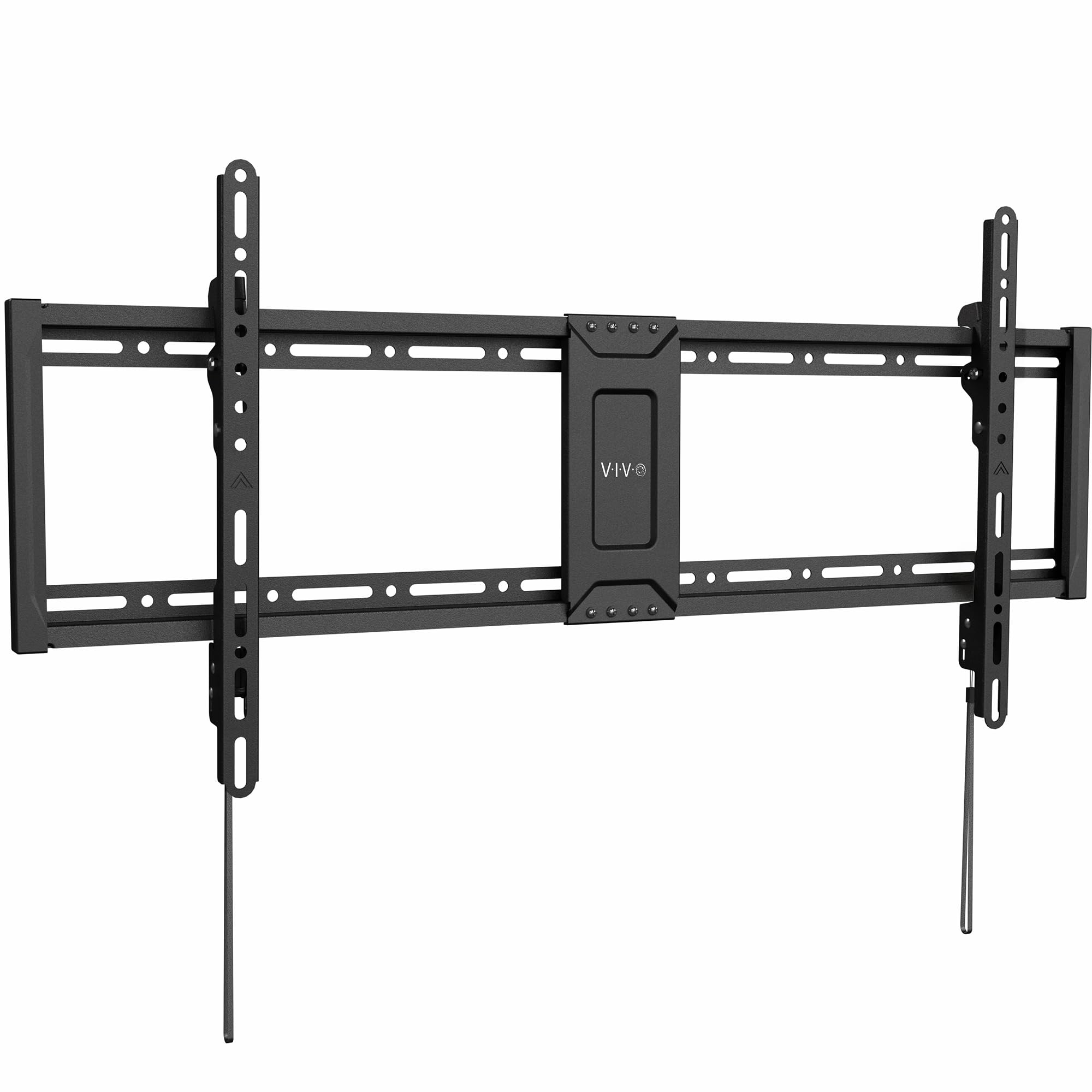 VIVO Extra Large Heavy-Duty 43 to 100 inch LCD LED Curved and Flat Panel Screen, TV Wall Mount Bracket with Max 800x400mm VESA, Black, MOUNT-VW100T